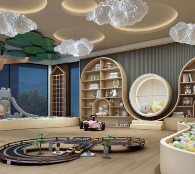 Indoor Kids Play Area